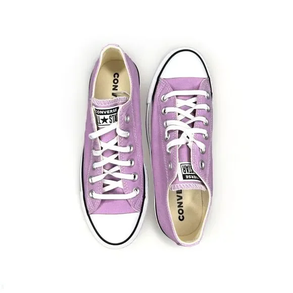 New Womens Converse Chuck Taylor All Star Lift Platform Multi Sz Purple Amethyst - Picture 4 of 16
